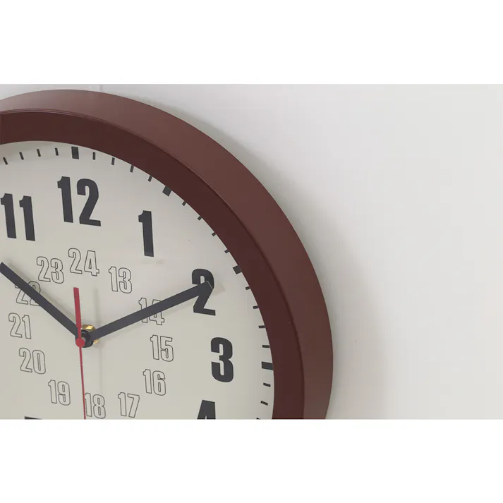 掛時計 カイラ 30cm チョコレート