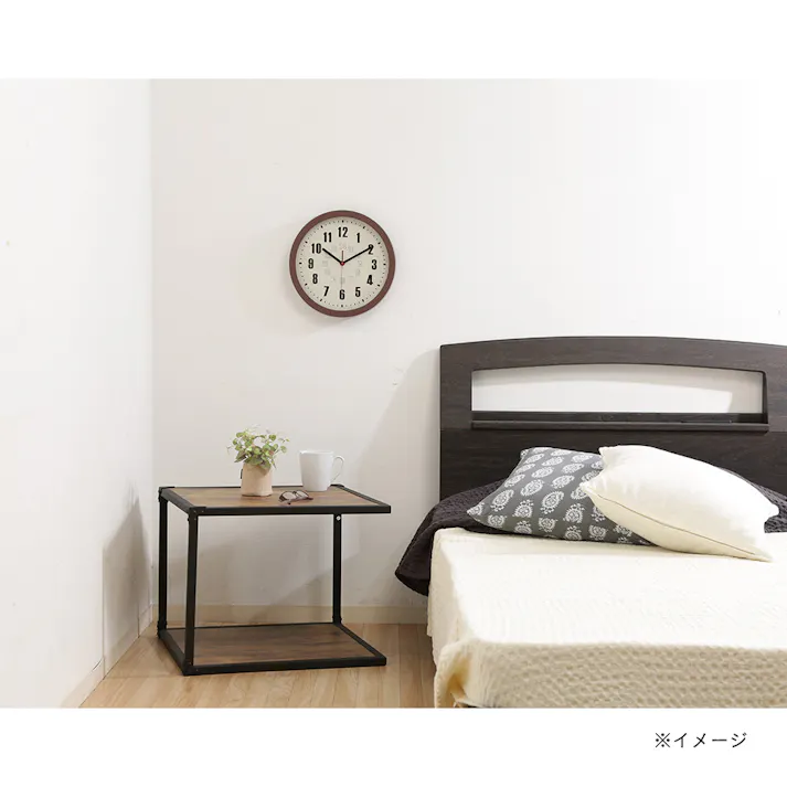 掛時計 カイラ 30cm チョコレート