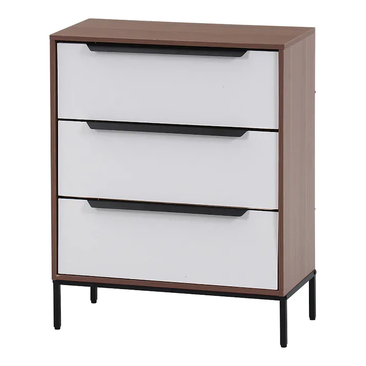 KDファブリックチェスト クレオ 3段【別送品】