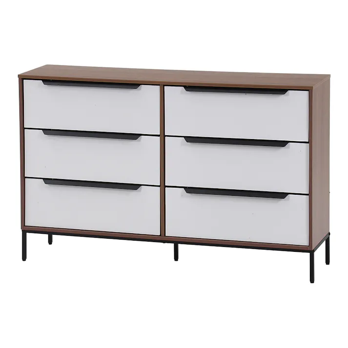 KDファブリックチェスト クレオ 3段2列 【別送品】