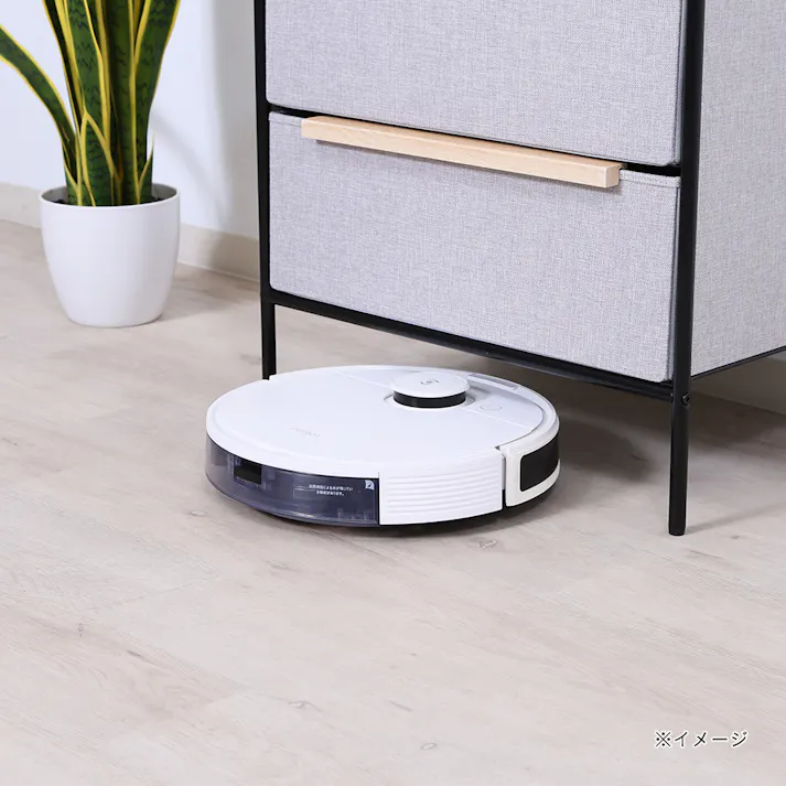 KDファブリックチェスト パトラ 3段 グレー【別送品】