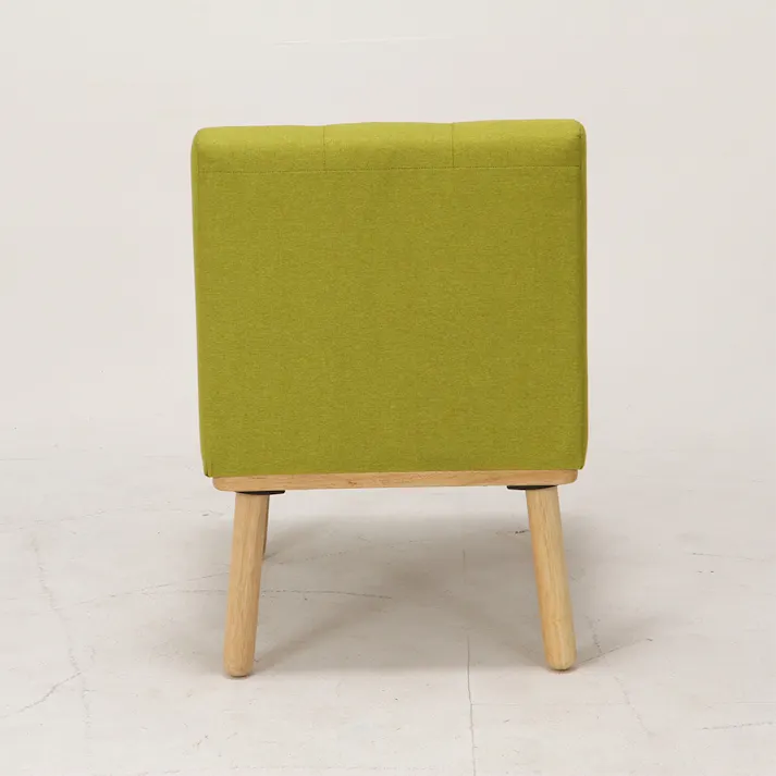 Natural Signature ダイニングソファ ヘームル グリーン 1人掛け【別送品】