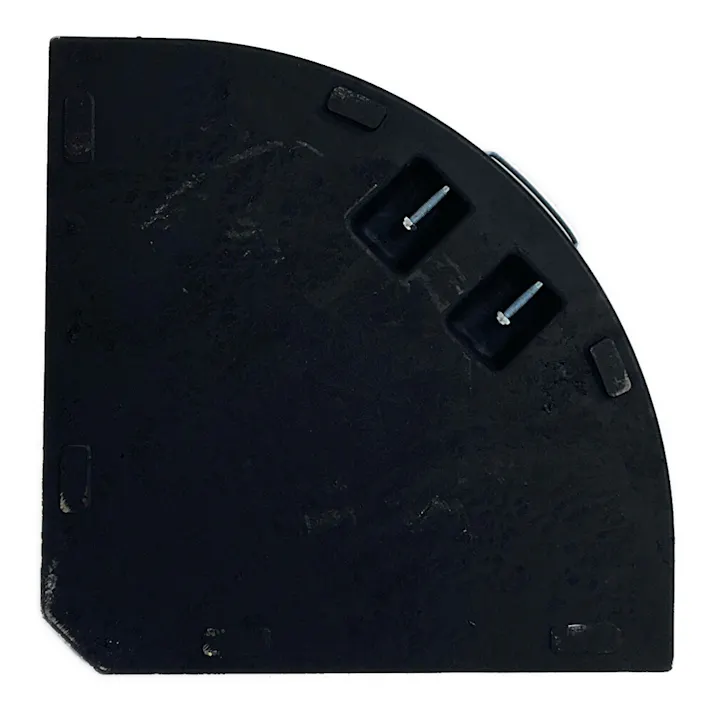 ハンギングパラソル専用ベース ブラック セメント (約)幅47×奥行47×高さ4cm 12kg【別送品】