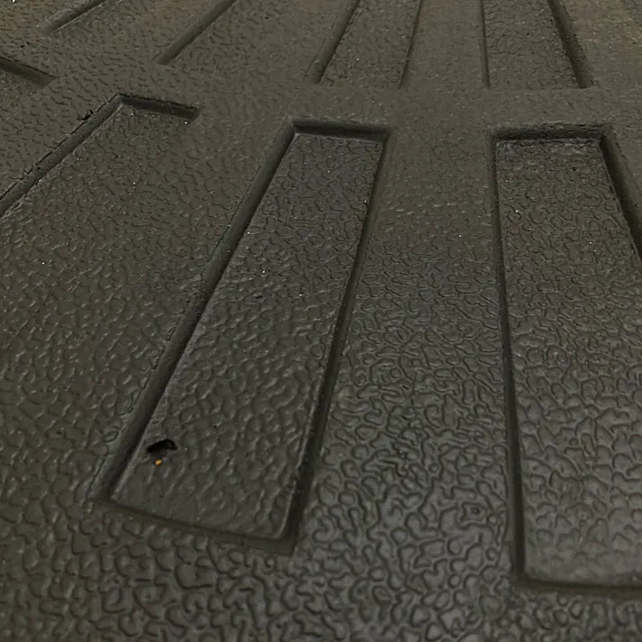 ハンギングパラソル専用ベース ブラック セメント (約)幅47×奥行47×高さ4cm 12kg【別送品】