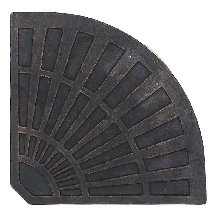 ハンギングパラソル専用ベース ブラック セメント (約)幅47×奥行47×高さ4cm 12kg【別送品】