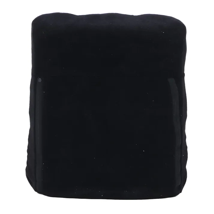 【通常WEB価格6980円】軽量 ふわもこ フロアチェア ブラック【別送品】