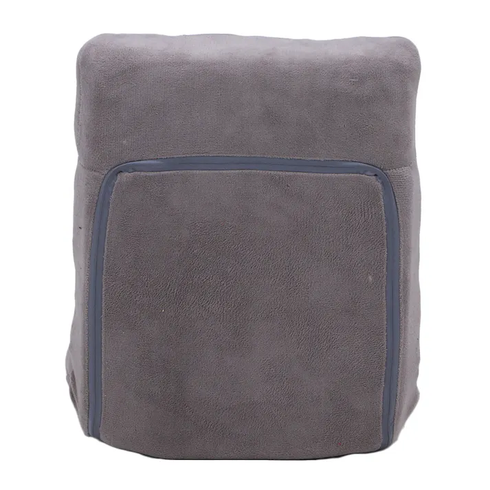 軽量 ふわもこ フロアチェア グレージュ【別送品】