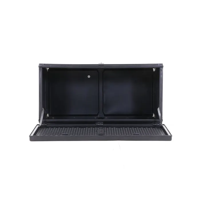 収納BOXベンチ 190L ブラック(販売終了)