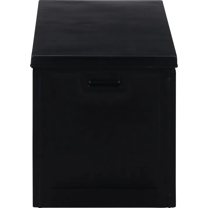 収納BOXベンチ 190L ブラック(販売終了)