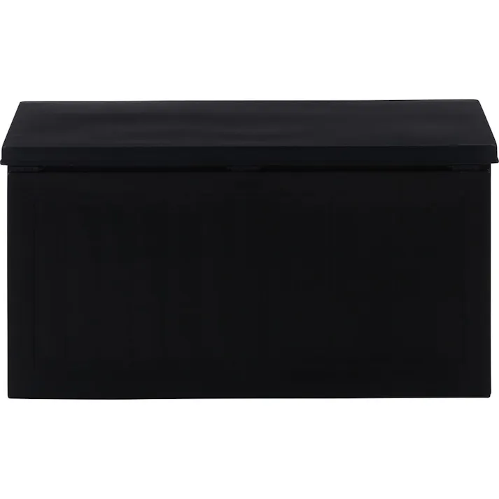 収納BOXベンチ 190L ブラック(販売終了)