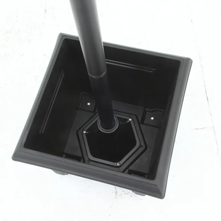 LEDソーラースタンドライト 1灯 プランター付き