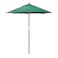 木製パラソル グリーン 木製 幅210×奥行210×高さ222cm【別送品】