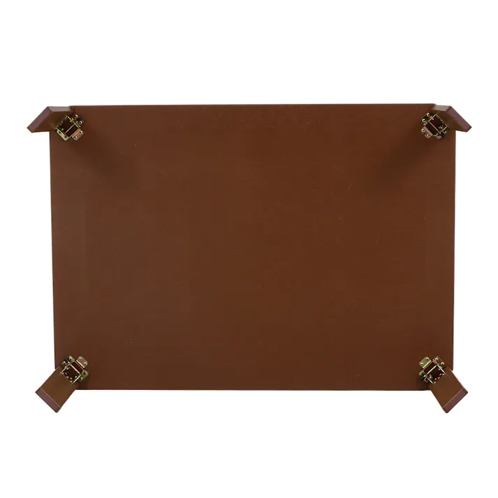モダンローテーブル Latte WN 幅105cm 奥行75cm 高さ31.7cm ブラウン【別送品】