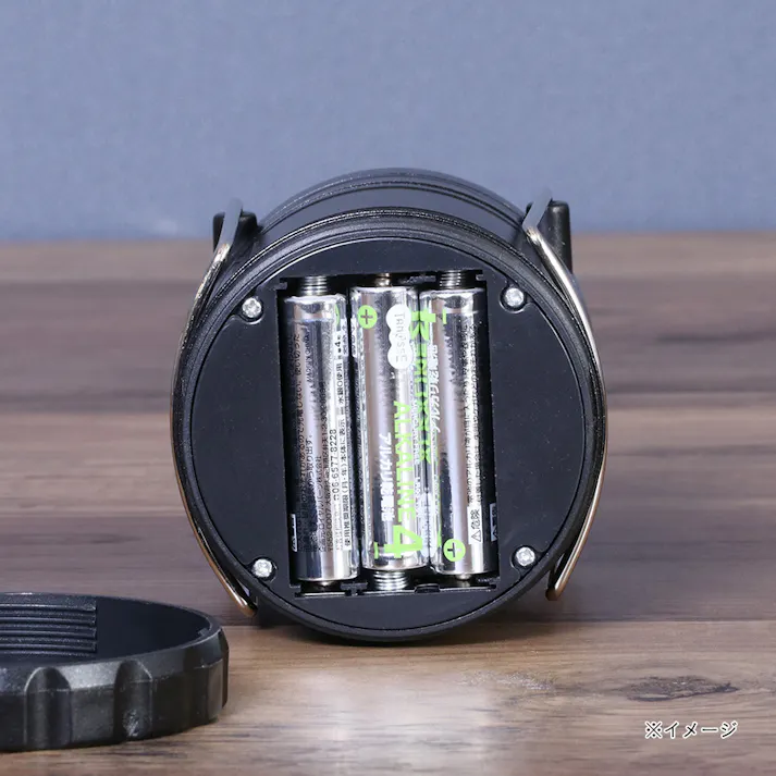 LEDランタン L ブラック