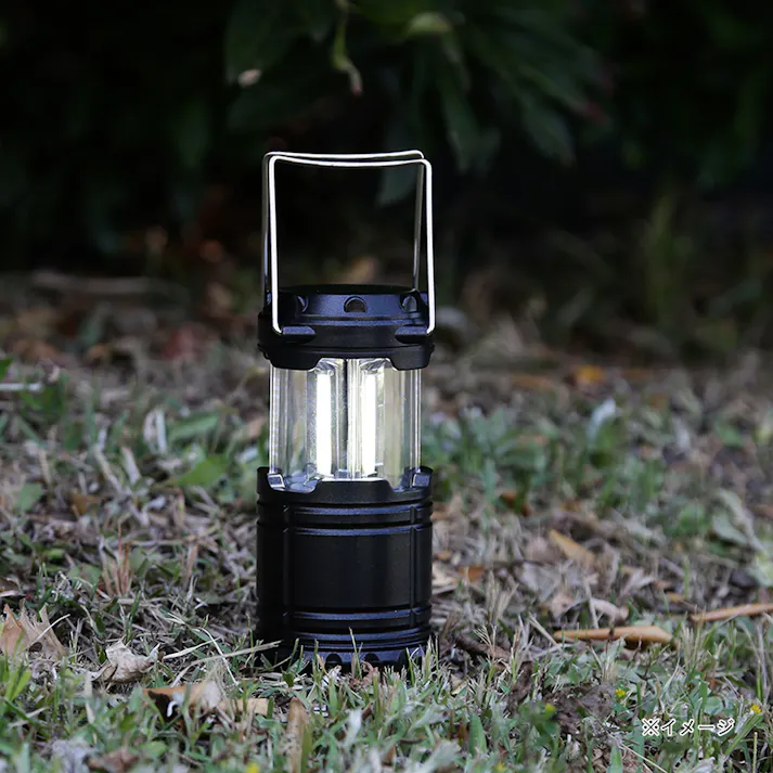 LEDランタン L ブラック