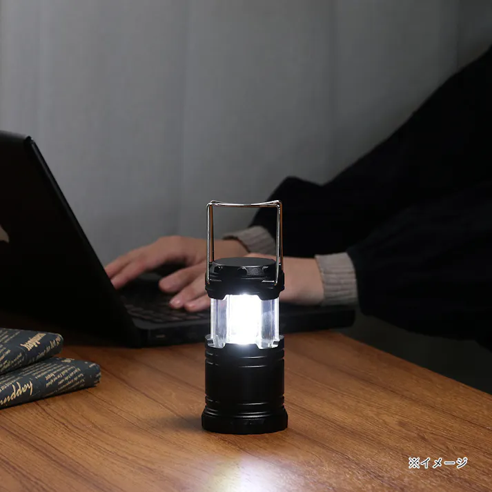 LEDランタン L ブラック
