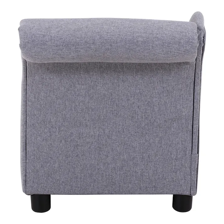 ペットカウチソファ クッション付き グレー【別送品】