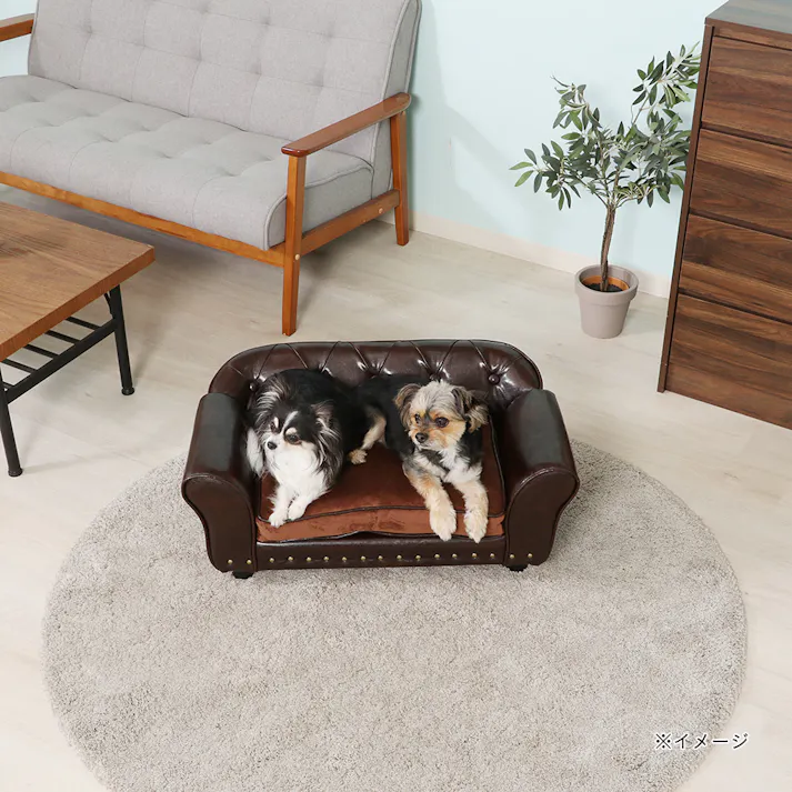 ペットソファ ブラウン【別送品】