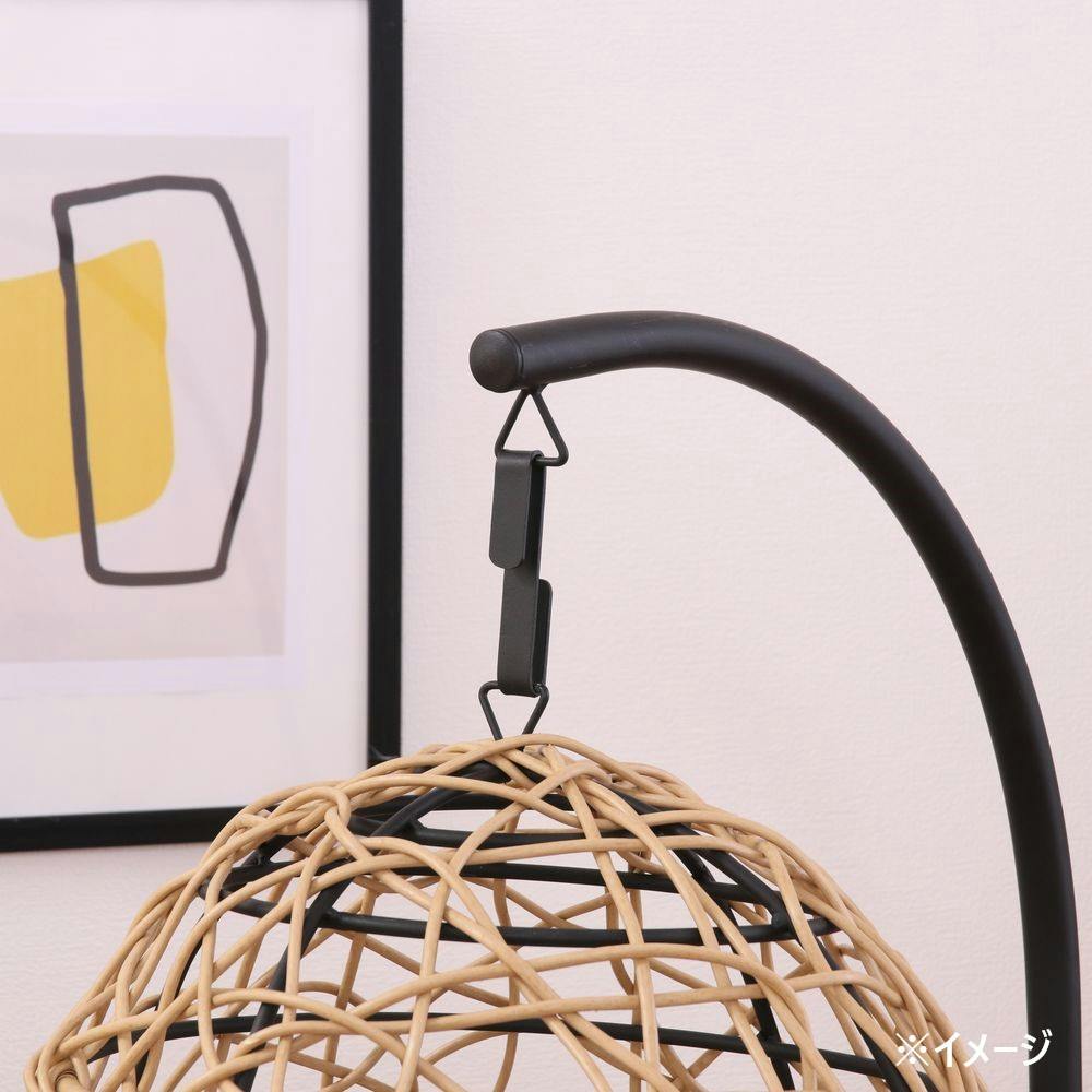 【送料無料】ペット用　ハンギングチェア　黒 ペット用 ハンギングチェア ナチュラル【別送品】 | ペットベッド