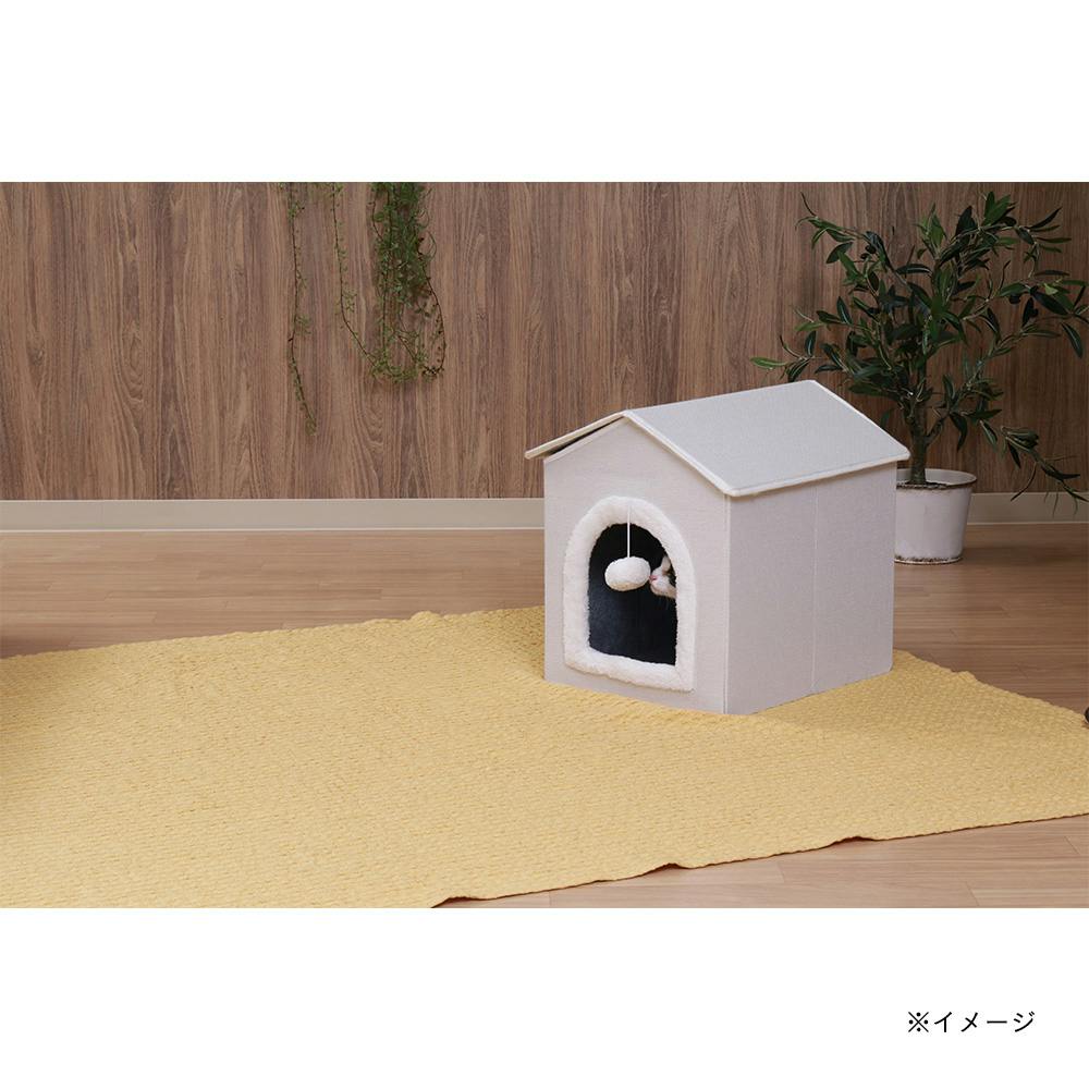ペットハウス 三角屋根 Sサイズ ホワイト【別送品】 | ペット