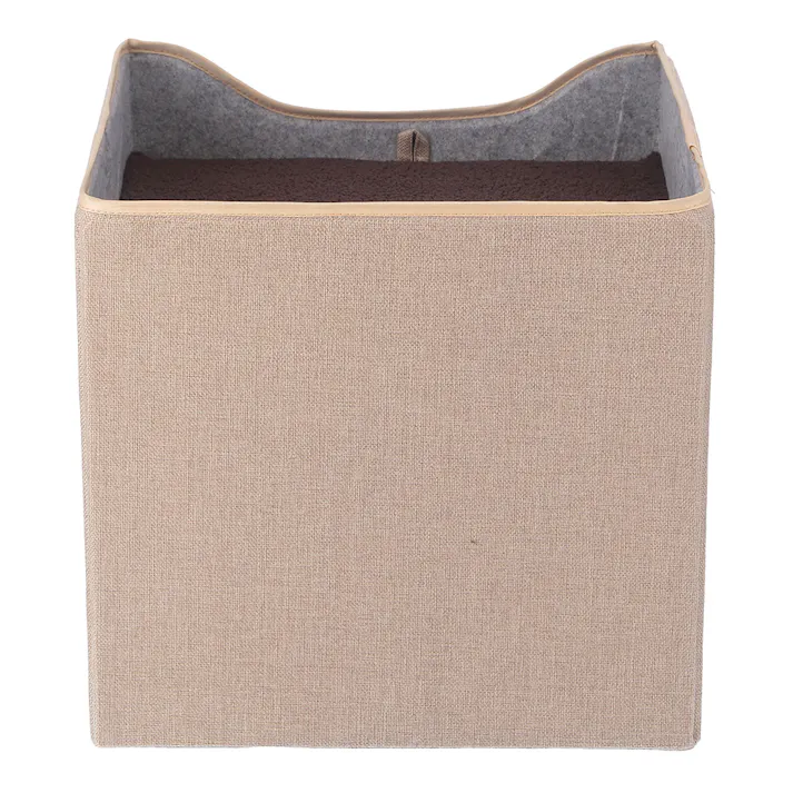 ペットハウス ルーフベッド付き ベージュ【別送品】