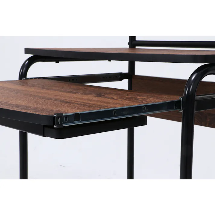 シンプルPCデスク フィット BR【別送品】