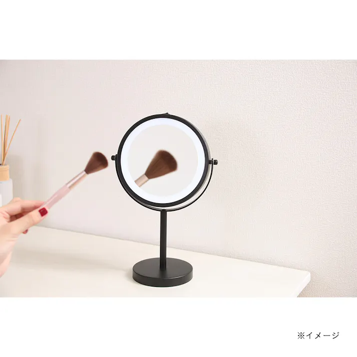 【店舗限定】拡大機能付き両面LEDミラー