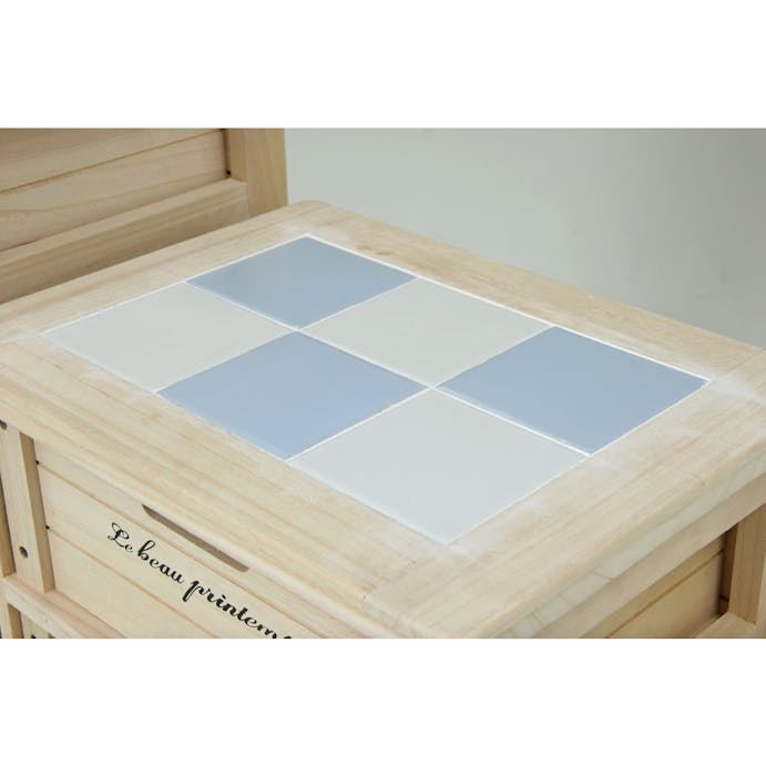 木製3段ボックス HF05-002(N) 2【別送品】