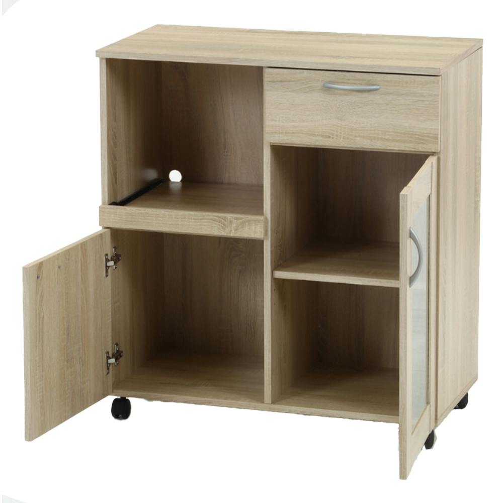 キッチンワゴン ホワイトオーク【別送品】 | キッチン収納・キッチン