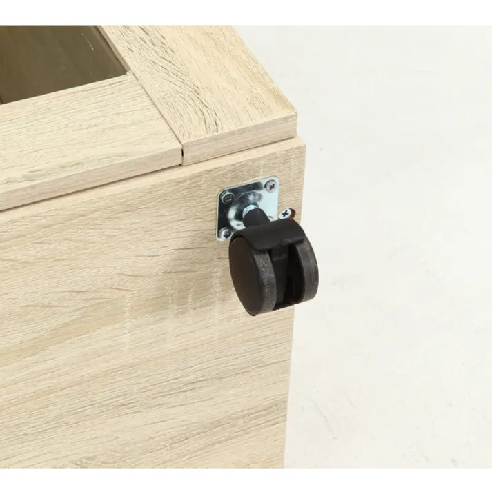 キッチンワゴン ホワイトオーク【別送品】