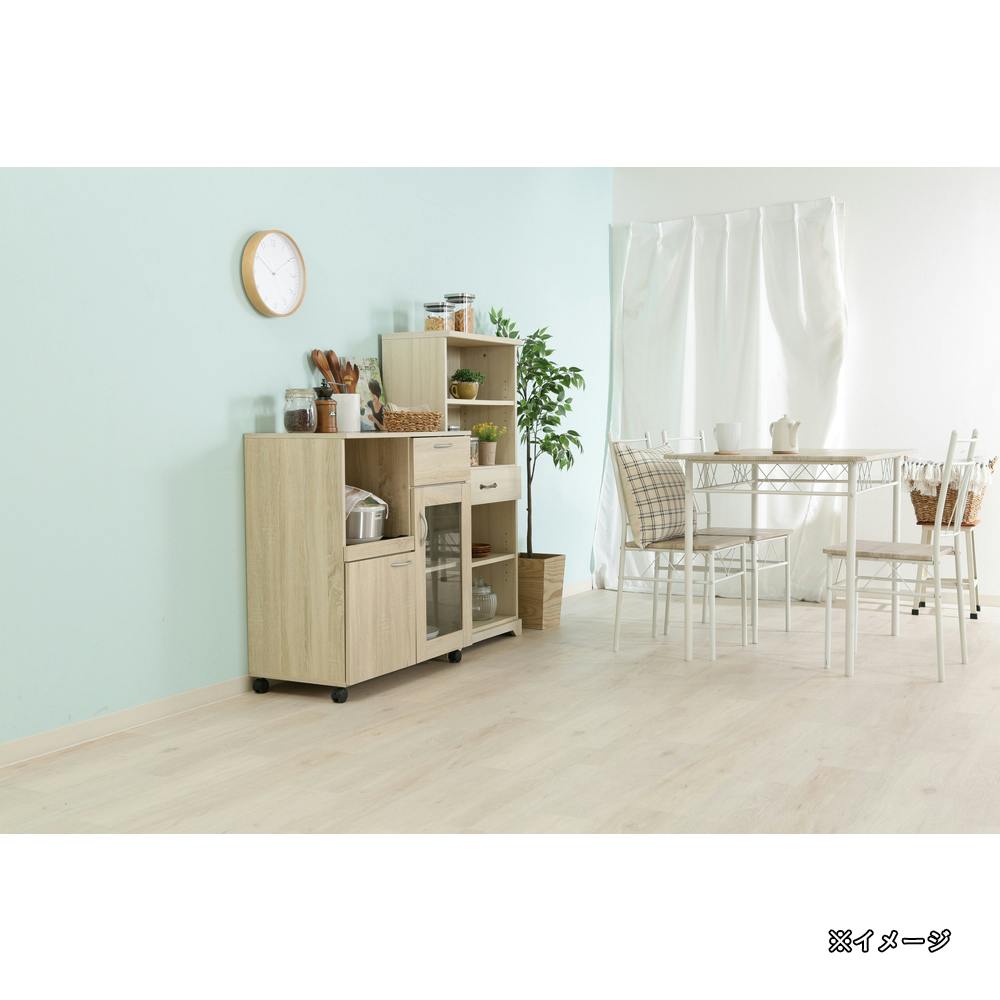 キッチンワゴン ホワイトオーク【別送品】 | キッチン収納