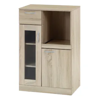 【通常WEB価格12800円】キッチンボード ホワイトオーク【別送品】