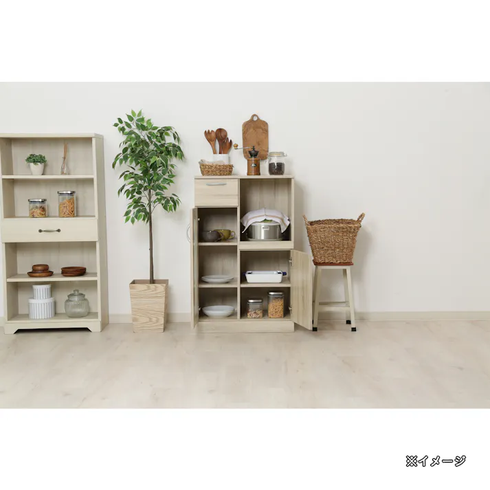 キッチンボード ホワイトオーク【別送品】