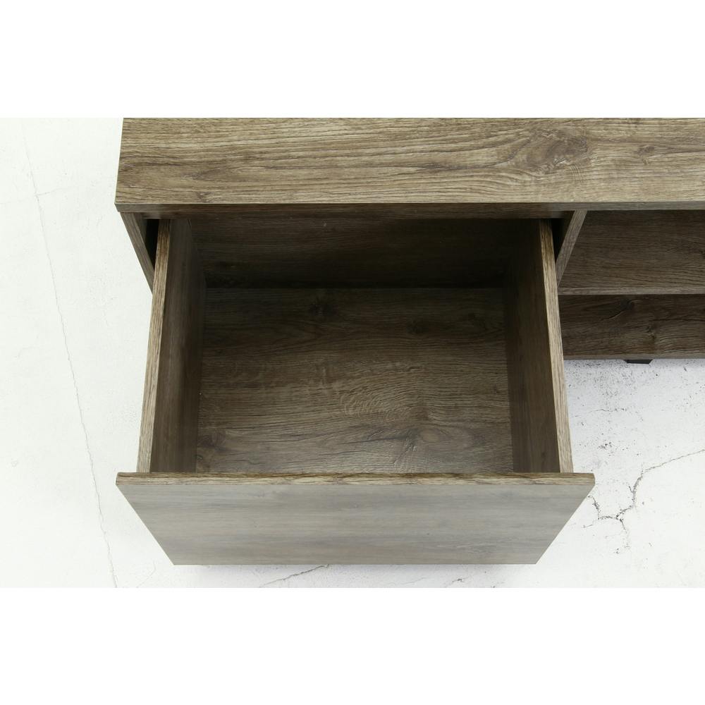 ♡ ＦＩＴ収納付きＴＶボード ナチュラル／ブラック [5130] 通常WEB価格7980円】FIT収納付きTVボード【別送品】 | リビング