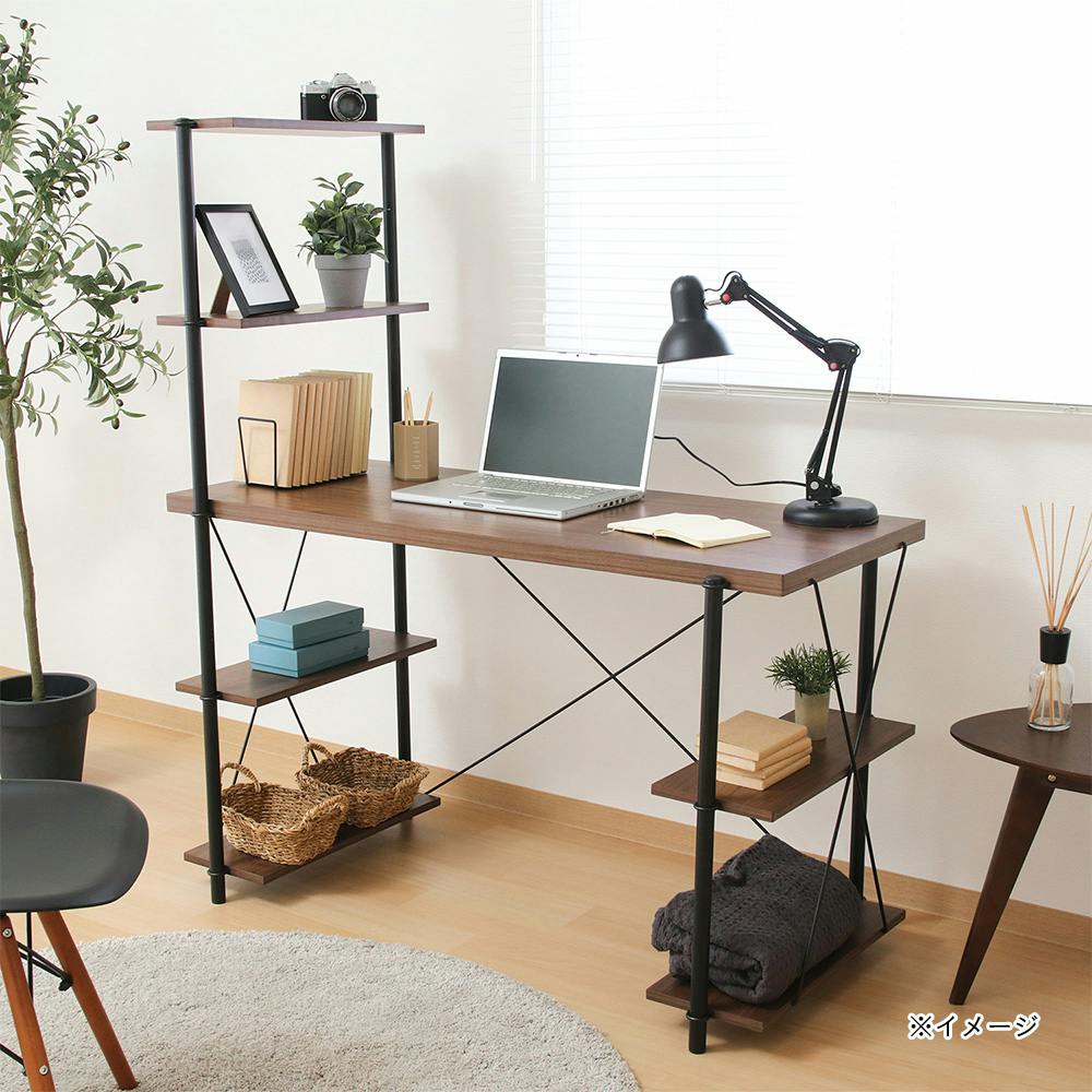 EZBOワイヤーロック片袖デスク MBR【別送品】 | テーブル・机 通販