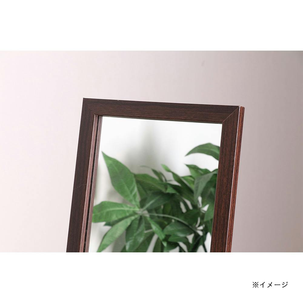 木製スタンドミラー フック付きブラウン 木製スタンドミラー フック付きブラウン 楽天市場】【開梱設置