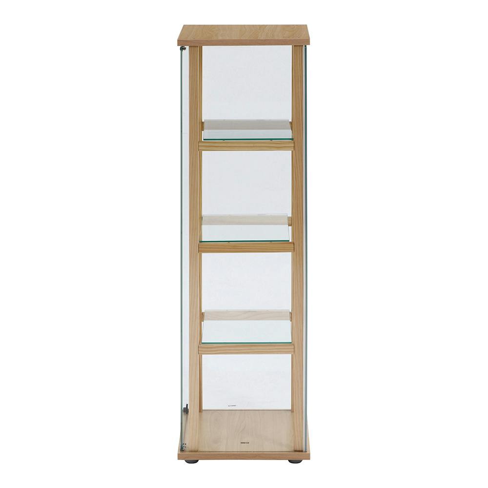 通常WEB価格24800円】ガラスコレクションケースウッドフレーム4