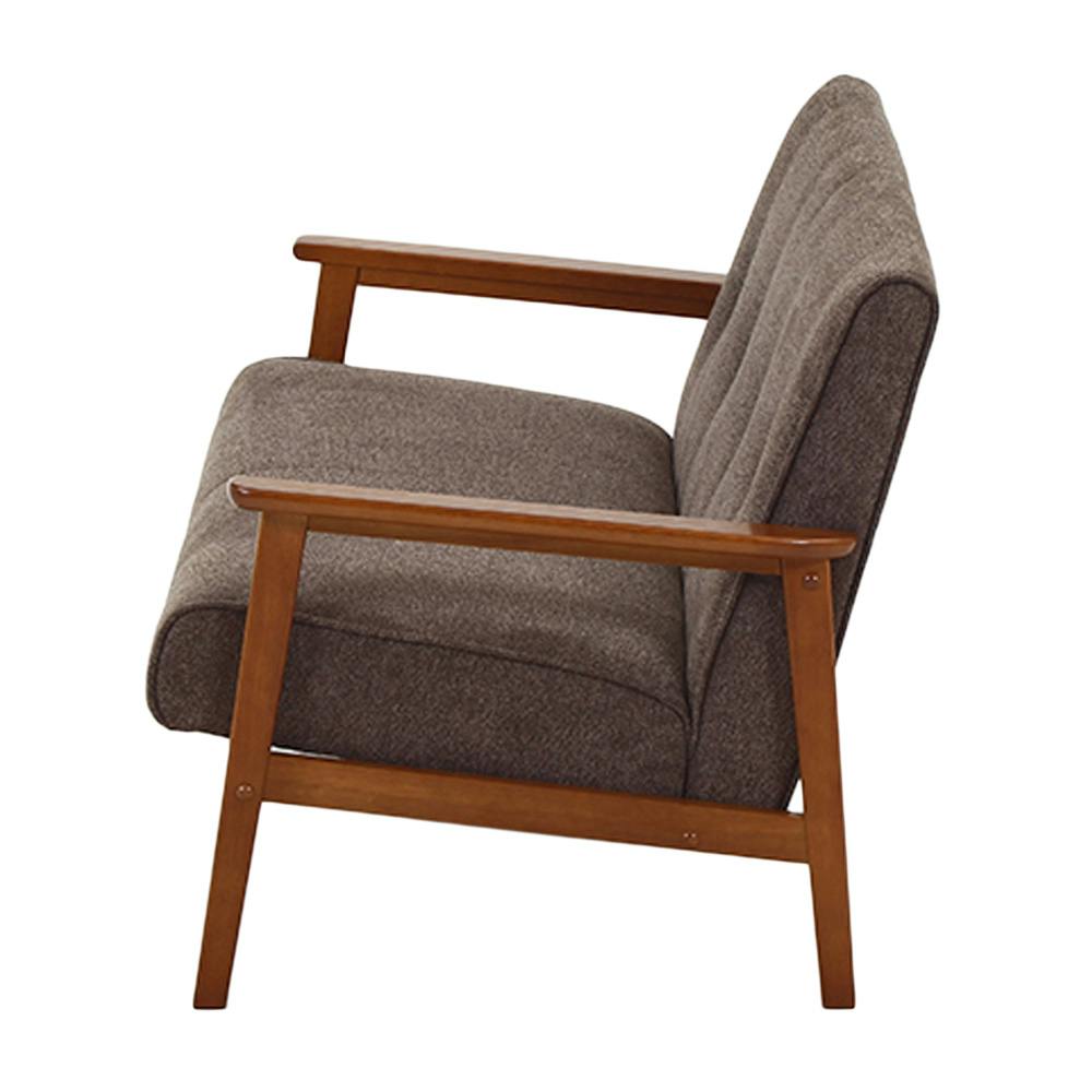 【7/13まで限定出品 送料込】カインズ 木肘ファブリックソファー ダークグレー 木肘ファブリックソファー ダークグレー【別送品】 | ソファー