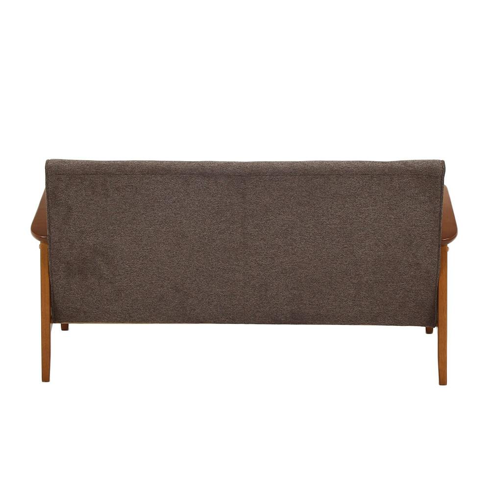 7/13まで限定出品 送料込】カインズ 木肘ファブリックソファー