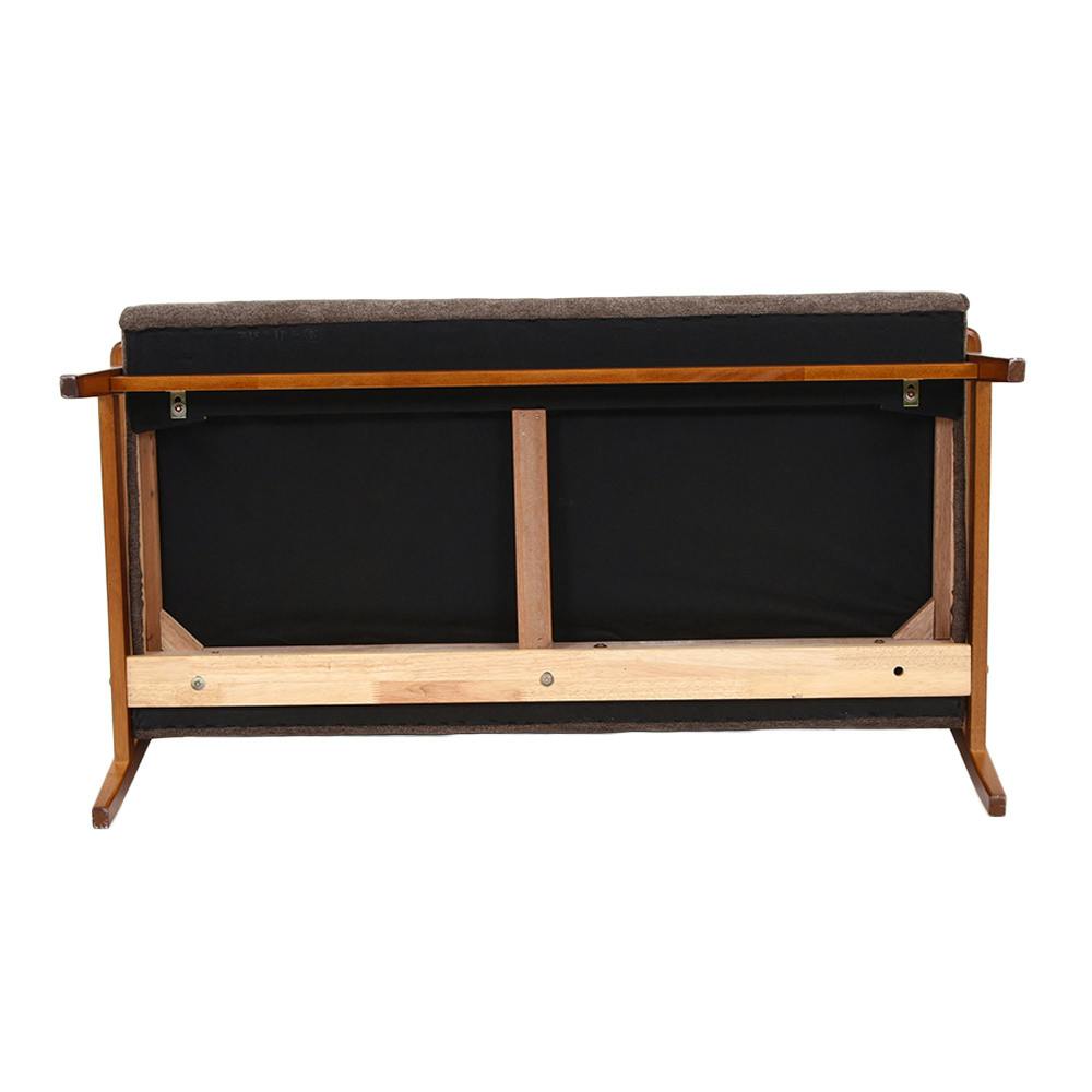 【7/13まで限定出品 送料込】カインズ 木肘ファブリックソファー ダークグレー 木肘ファブリックソファー ダークグレー【別送品】 | ソファー