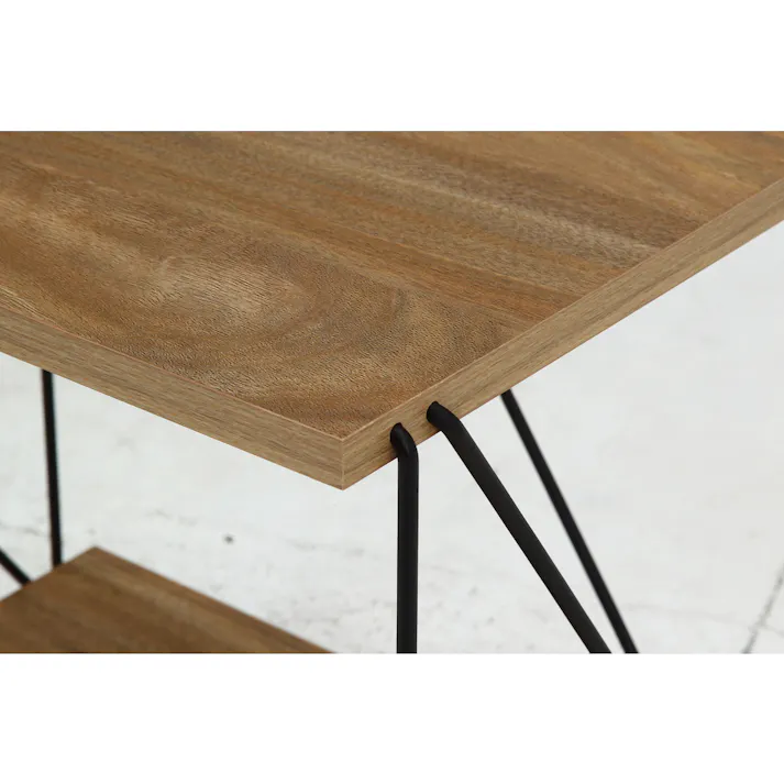 EZBOワイヤーラック2段 40幅 OAK NA【別送品】