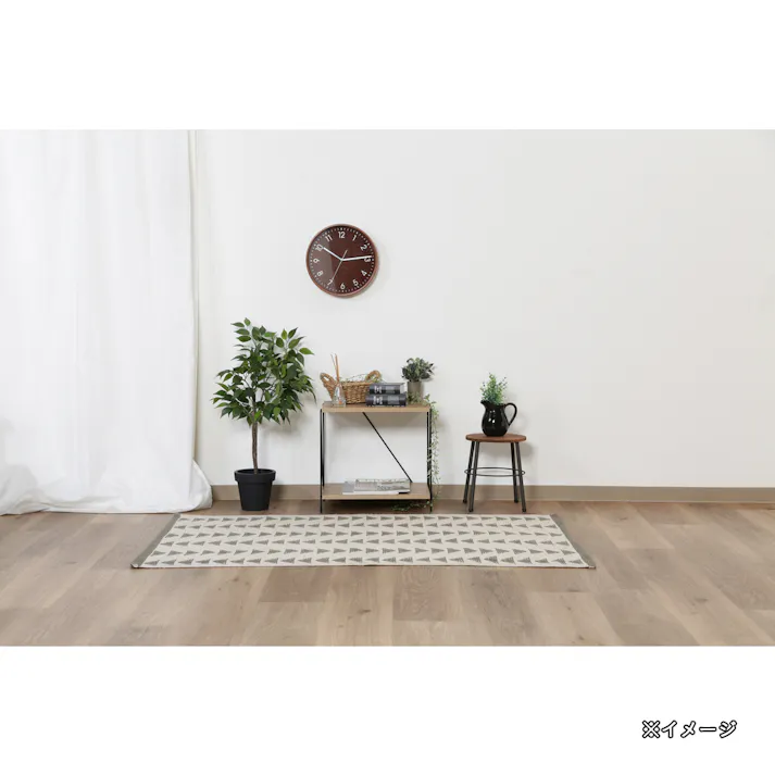 EZBOワイヤーラック2段 40幅 OAK NA【別送品】