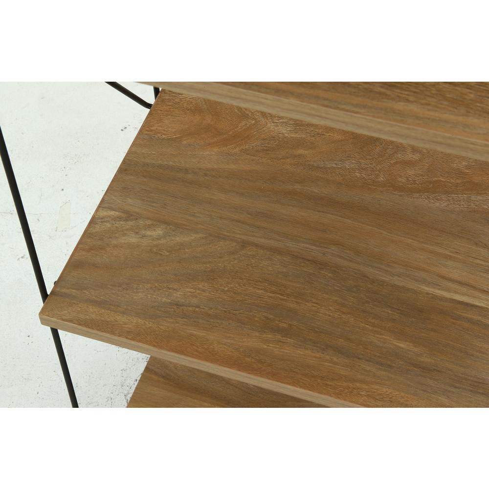 EZBOワイヤーラック4段 40幅 OAK NA【別送品】 | スチールラック
