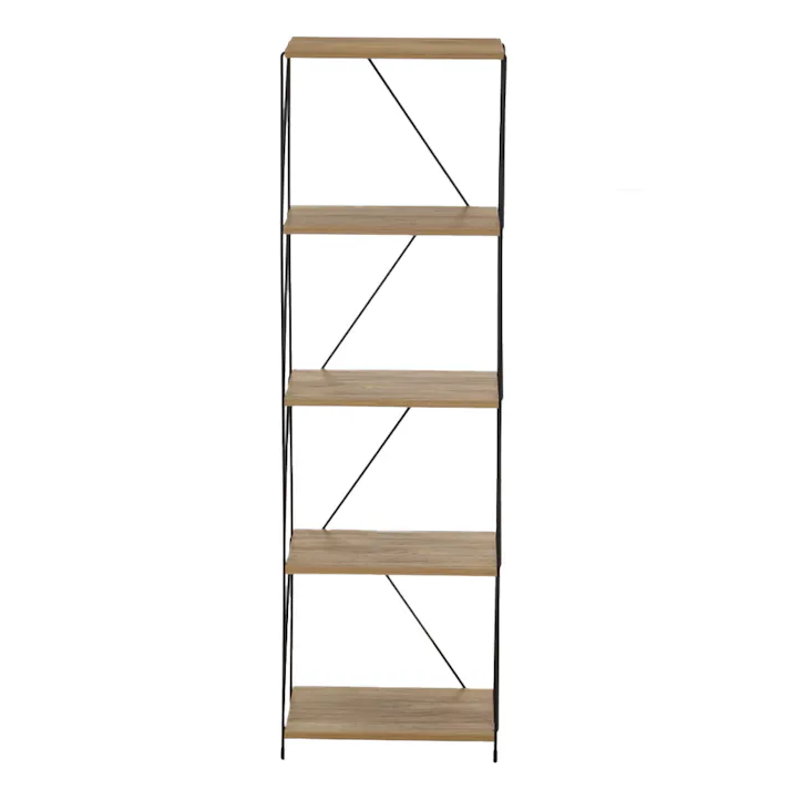 EZBOワイヤーラック5段 40幅 OAK NA【別送品】