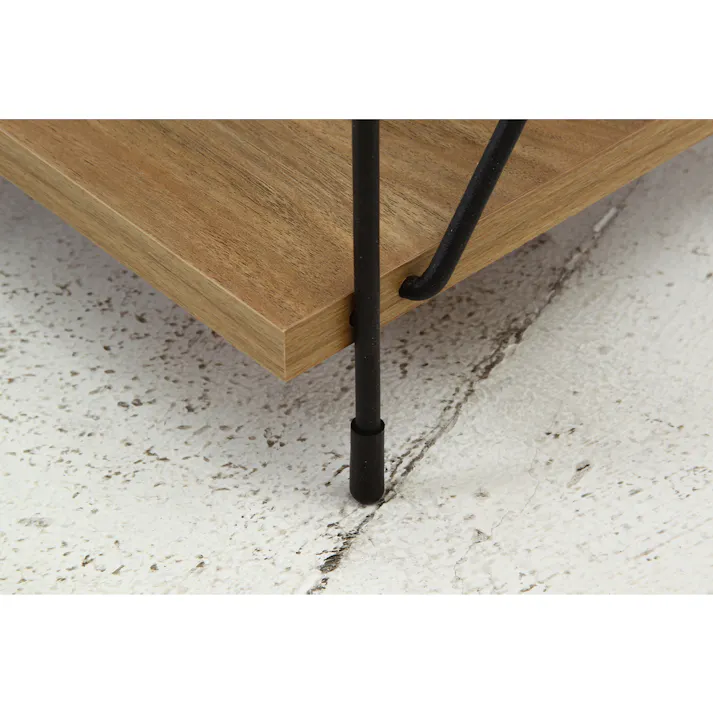 EZBOワイヤーラック5段 40幅 OAK NA【別送品】