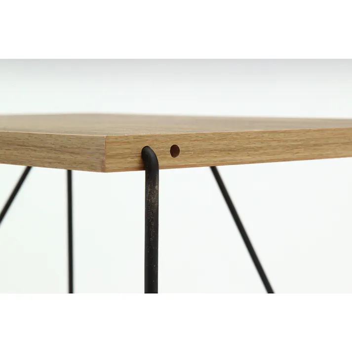 EZBOワイヤーラック5段 40幅 OAK NA【別送品】