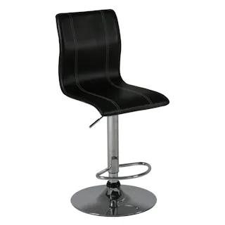 【通常WEB価格9800円】カウンターチェアー スタイル ハイ BK【別送品】