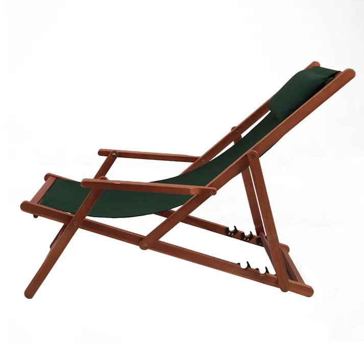 デッキチェア グリーン【別送品】