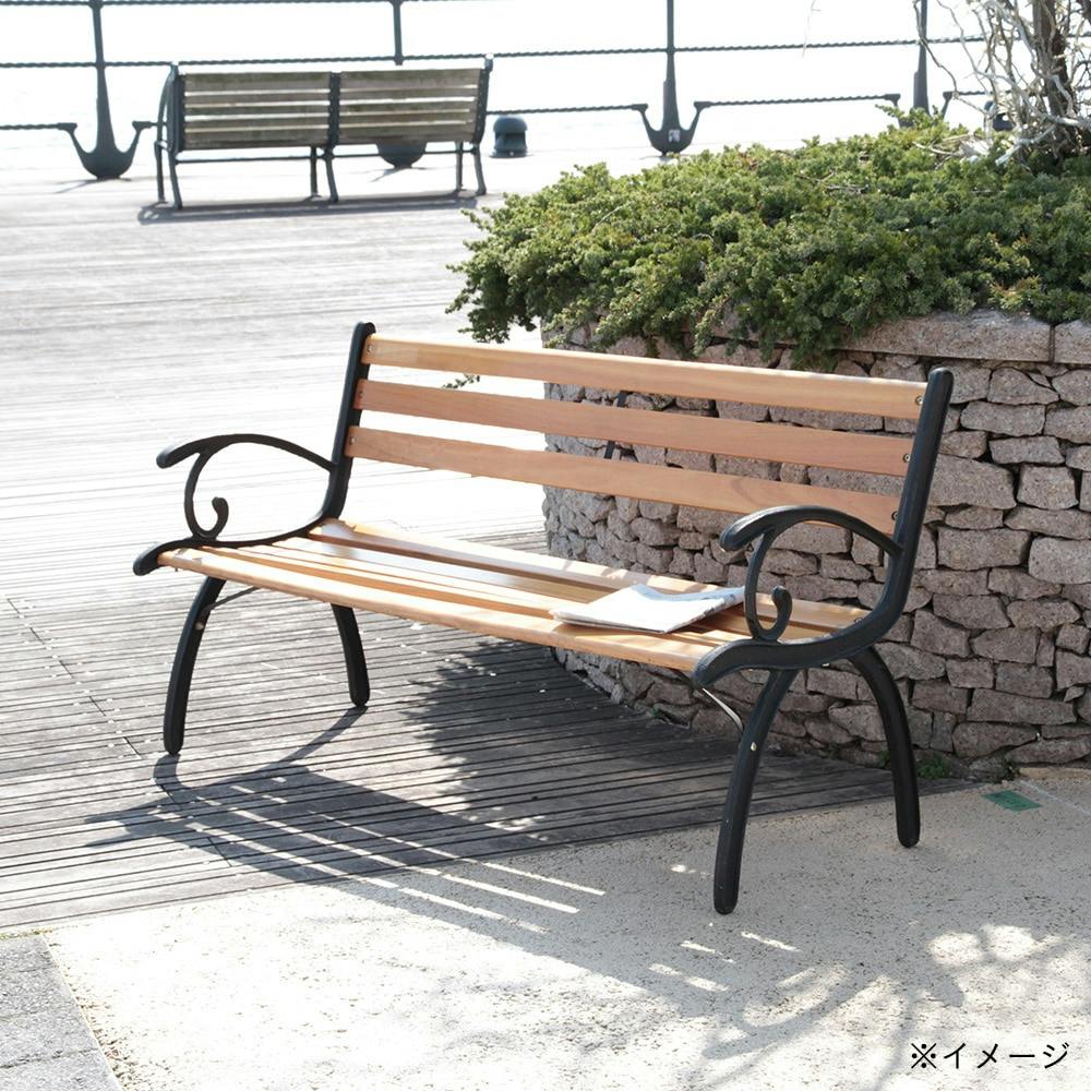 パークベンチ ナチュラル【別送品】 | ガーデンテーブル