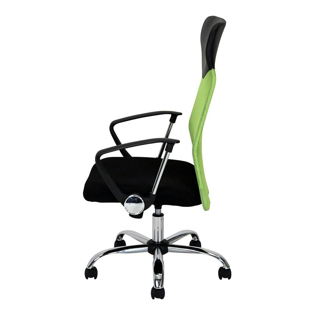 ハイチェアー 通常WEB価格12800円】メッシュハイバックチェア HF98 GR【別送品